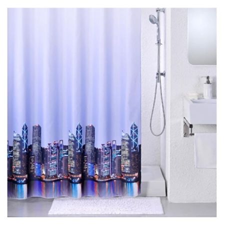 Штора для ванны Iddis City 200x200 Фиолетовая, артикул 210P24RI11