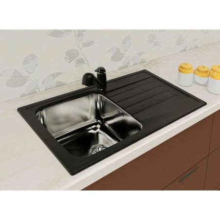 Кухонная мойка Dr. Gans ДУЭТ 26.120.B0760.411, графит, артикул 26.120.B0760.411