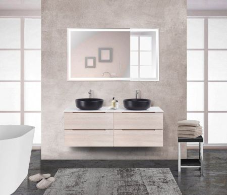 Мебель для ванной комнаты BELBAGNO ETNA-1400 со столешницей ETNA-700-2C-SO-RN-P BelBagno, артикул ETNA-700-2C-SO-RN-P