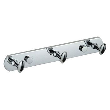 Планка с крючками Savol S-003253, хром