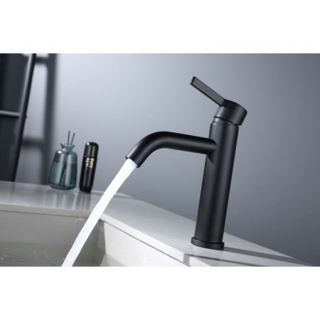 Смеситель для раковины Splenka S221.10.06, черный, артикул S221.10.06