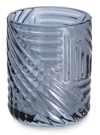 Gedy Corinne, настольный стеклянный стакан, цвет голубой, артикул CR98(05)