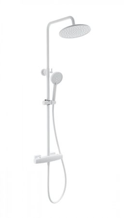 Душевая система с термостатом WONZON & WOGHAND NEO, Белый матовый (WW-B3035-A-MW), артикул WW-B3035-A-MW