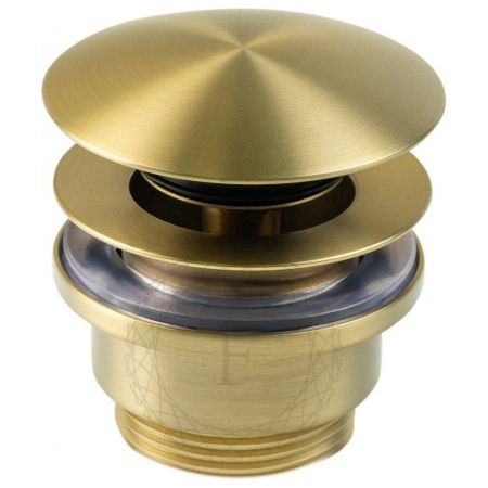 Донный клапан для раковины FILARETE FL75MG, матовое золото, артикул FL75MG