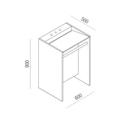 AGAPE FACE A FACE Раковина 600х500х900 мм., отдельностоящая, с сифоном, полотенцедержатель белый, мрамор Bianco Carrara AGAPE FACE A FACE Раковина 600х500х900 мм., отдельностоящая, с сифоном, полотенцедержатель белый, мрамор Bianco Carrara