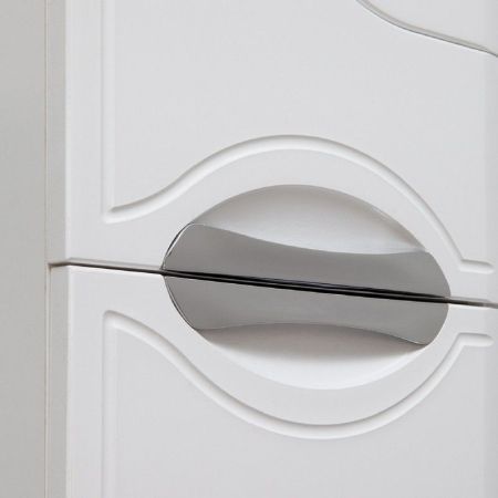 Шкаф пенал Runo Толедо 30 4620750023409 Белый, артикул 4620750023409