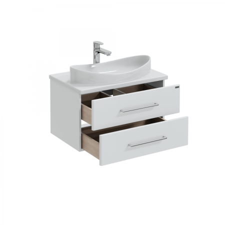 Тумба для умыв. "Вегас 70" 2 ящ. подвес.  (ум. Вега 70 литой мрамор)