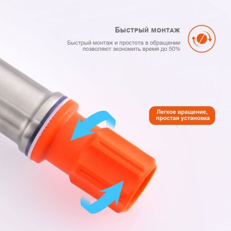 Смеситель для раковины высокий Prohanss P35.15.05, сатин