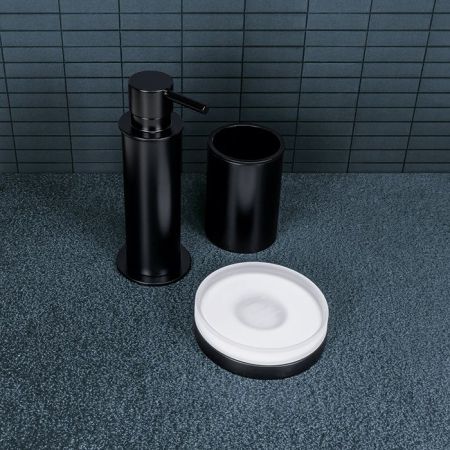 Colombo Plus/Mini Стакан настольный, цвет: цвет: чёрный матовый, артикул W4941.NM