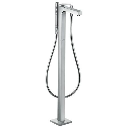 AX Citterio Смеситель для ванны, напольный, с текстурой, хром AX Citterio Смеситель для ванны, напольный, с текстурой, хром