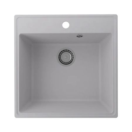 Кухонная мойка Ulgran Quartz Forte 505-04, платина, артикул Forte 505-04