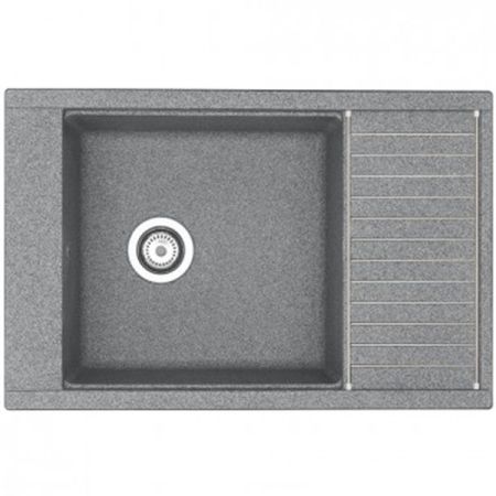 Кухонная мойка Акватон Делия 78 1A715132DE230 Серый, артикул 1A715132DE230