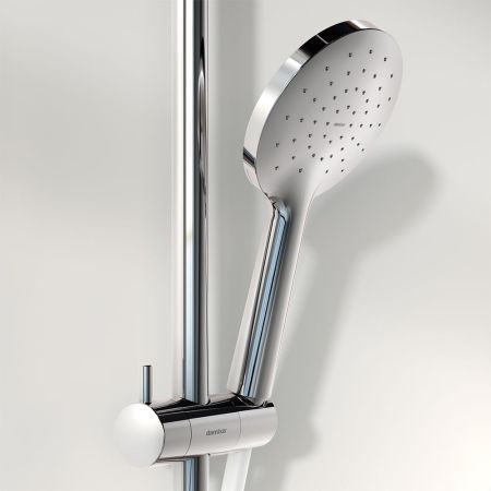 977750000 Jupiter душевая система с душевым ТМС смесителем-полкой, хром, артикул 977750000