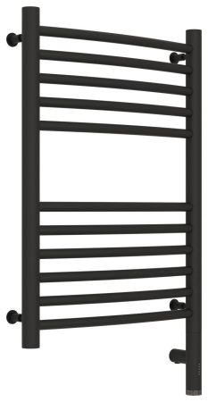 Полотенцесушитель электрический "БОГЕМА 3.0" 600х400 / МЭМ правый (Тёмный титан муар)