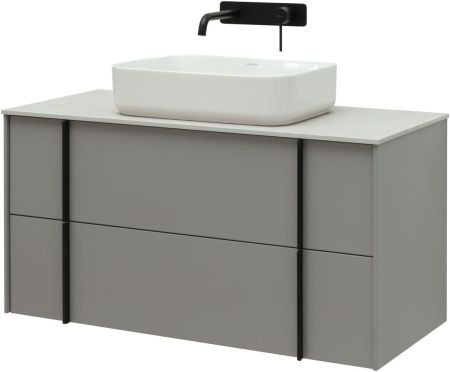 Тумба под раковину Allen Brau Reality 100 1.32007.PGM платина матовый, артикул 1.32007.PGM