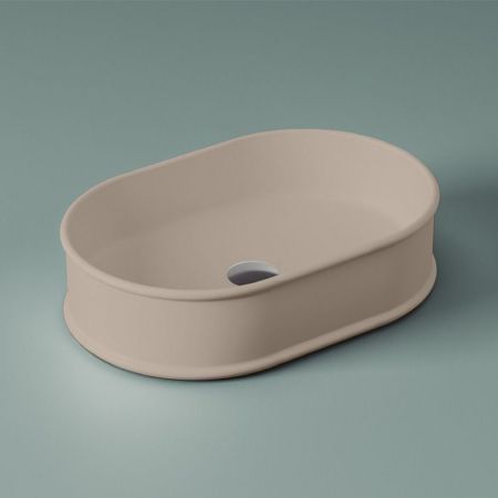 Artceram ATELIER Раковина накладная, 60x40хh15см, без отв под смеситель, без перелива, цвет: matera, артикул ATL002 41 00 matera *0