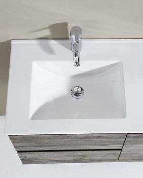 IBX, керамическая раковина 100 см, цвет белый