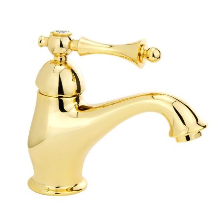 BOMOND Смеситель для раковины моноком., золото