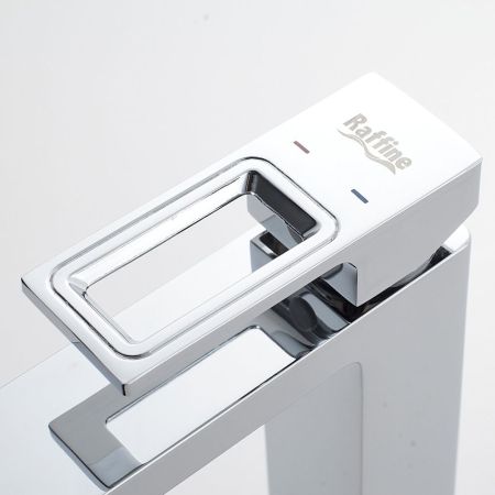 Смеситель для раковины Raffine F0196, хром