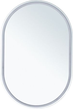 Зеркальный шкаф Aquanet Монте 60 белый, с LED подсветкой, артикул 00344788