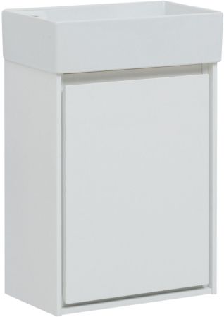 Тумба под раковину Aquanet Милан 45 белый глянец, артикул 00339962