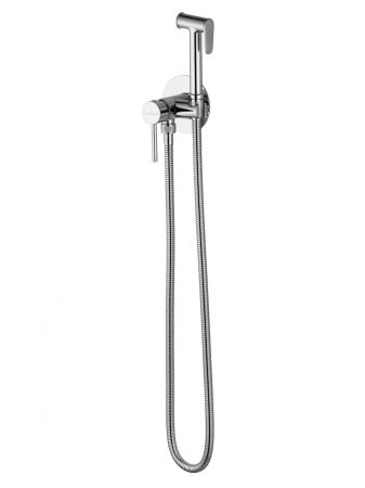 Смеситель с гигиеническим душем встраиваемый WONZON & WOGHAND STICK, Хром (WW-88829902-CR)