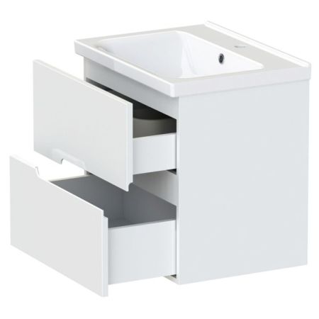 Тумба с раковиной Orange Line 60 TP-LIB 60 подвесная Белая