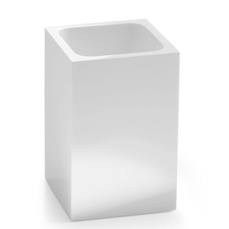 Gedy Sofia, настольный стакан, цвет белый глянцевый, артикул SF98(02)