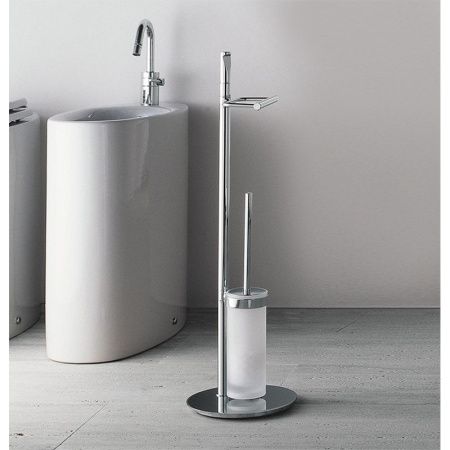 Напольная стойка Colombo Design Planets B9816.000 Белый, Хром Напольная стойка Colombo Design Planets B9816.000 Белый, Хром