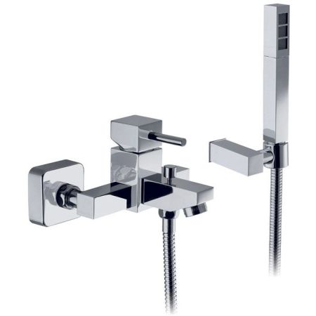 Nicolazzi Antelao Смеситель для ванны с душем настенный на 2 отверствия, цвет: хром, артикул 3801CR