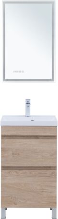 Тумба под раковину Aquanet Нота New 50 дуб светлый, артикул 00344137