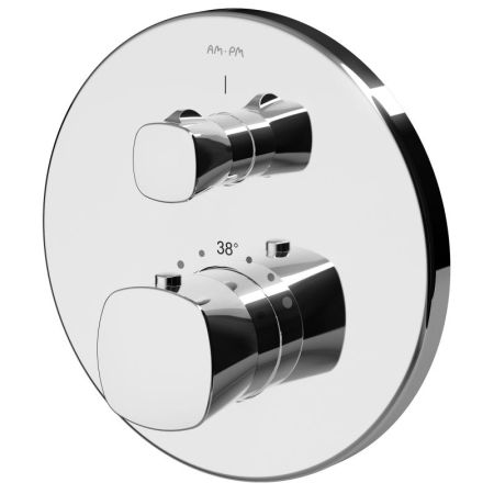 Смеситель для душа AM.PM Spirit V2.1 F71A75600 с термостатом Хром, артикул F71A75600