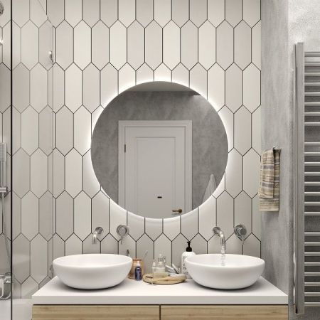 Зеркало с подсветкой ART&MAX Sanremo AM-San-1000-DS-F, артикул AM-San-1000-DS-F