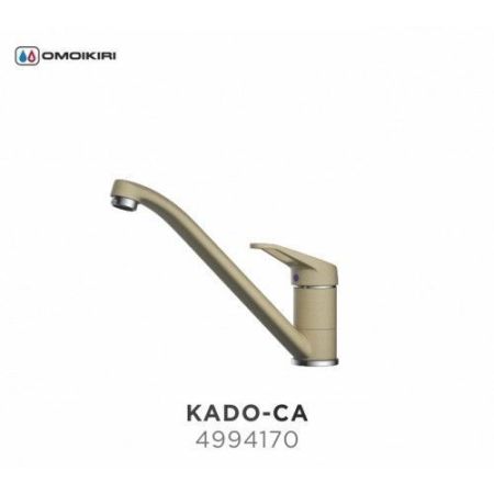 Смеситель для кухни, OMOIKIRI, Kado, тип открывания воды-однорычажный, тип регулирования воды-керамический картридж, монтаж-на раковину/столешницу, отверстия для монтажа-1, высота, мм-176, вынос излива, мм-259, тип излива-поворотный, тип подводки-гибкая,