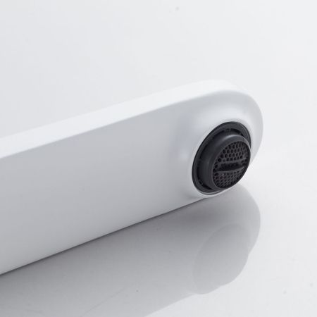 Смеситель для раковины высокий Shevanik S4311C, белый