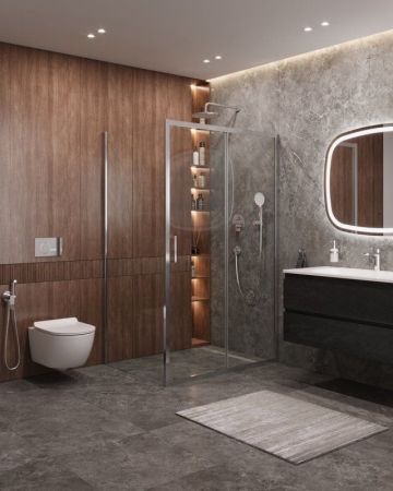 MOLVENO-AH-11-150/90-C-BORO-IV Душевой уголок, артикул MOLVENO-AH-11-150/90-C-BORO-IV