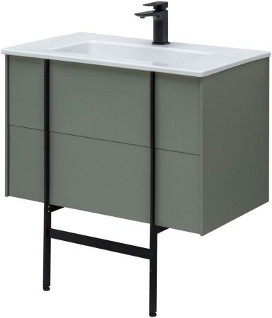 Тумба под раковину Allen Brau Reality 80 1.32005.CGM олива матовый, артикул 1.32005.CGM