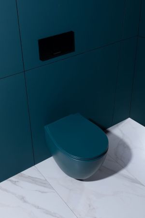 Крышка-сиденье для унитаза Allen Brau Fantasy Soft-Close 4.11005.PT петроль, артикул 4.11005.PT