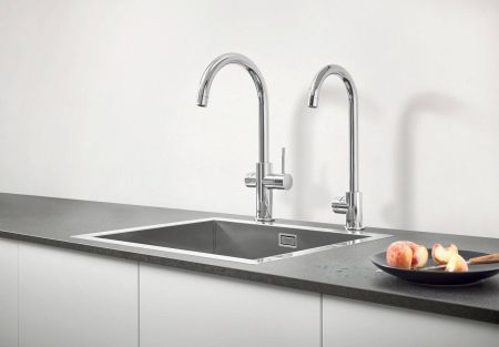 Смеситель для кухни GROHE Red Duo, бойлер M-size, хром, (30083001)