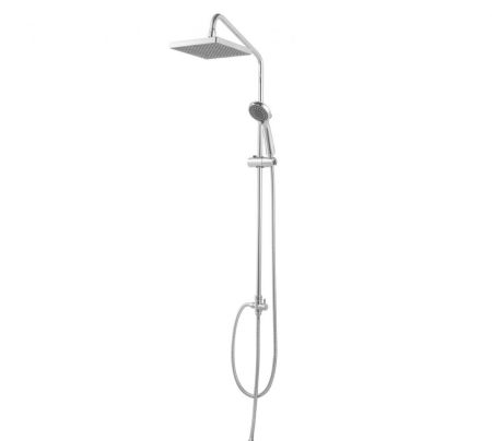 Душевой гарнитур Bravat Fit S D283CP-2A-RUS, хром, артикул D283CP-2A-RUS