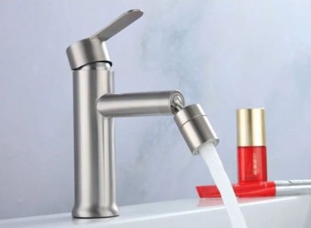 Смеситель для биде FASHUN A51305, сатин