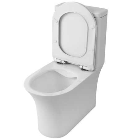 Унитаз компакт Owl 1975 Eter OWLT190202 без бачка с сиденьем Микролифт, артикул OWLT190202