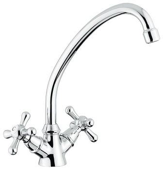 Смеситель Stella 17207 для кухни, цвет хром