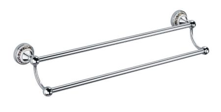 Держатель для полотенец Fixsen Bogema FX-78502 Хром Белый, артикул FX-78502