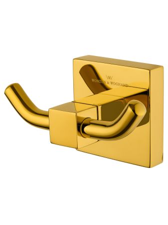 Двойной крючок для ванной WONZON & WOGHAND POLO, Темное золото (WW-8925-DG), артикул WW-8925-DG