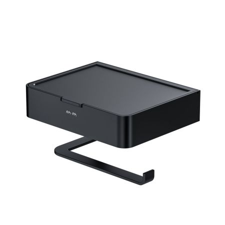 A50A341522 Inspire V2.0, Держатель для туалетной бумаги с коробкой, черный, шт, артикул A50A341522