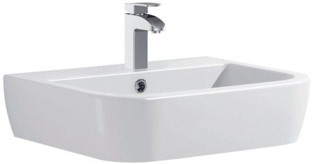 Раковина Allen Brau Infinity 56 4.21007.20 белый глянец, артикул 4.21007.20