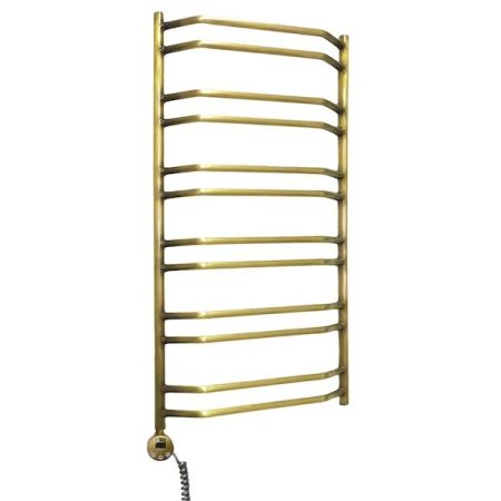 Электрический полотенцесушитель Domoterm Лаура П12 500*985 АБР E L Античная бронза, артикул ЛаураП12500*985АБРEL