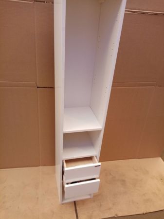 Пенал АКВАТОН МАДРИД 30 1A129603MA010 (подвесной, 30*33,3*158, белый глянец), шт, артикул 1A129603MA010