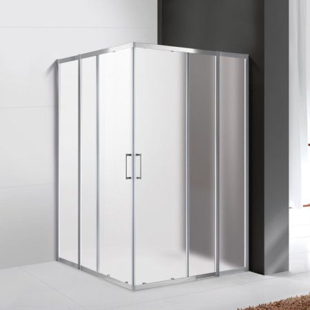 MOLVENO-A-22-90+20-C-BORO-IV Душевой уголок, артикул MOLVENO-A-22-90+20-C-BORO-IV